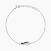 Histoire d'Or Bracelet Liraz Argent Blanc Oxyde De Zirconium Clearance