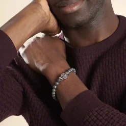 JOURDAN Bracelet Lisanne Acier Blanc Sale