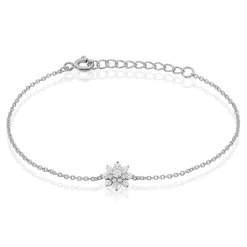Histoire d'Or Bracelet Lorraine De Zirconium argent blanc oxyde Hot