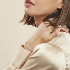 Histoire d'Or Bracelet Lou-anne Argent Blanc Oxydes De Zirconium argent blanc oxyde zirconium Outlet