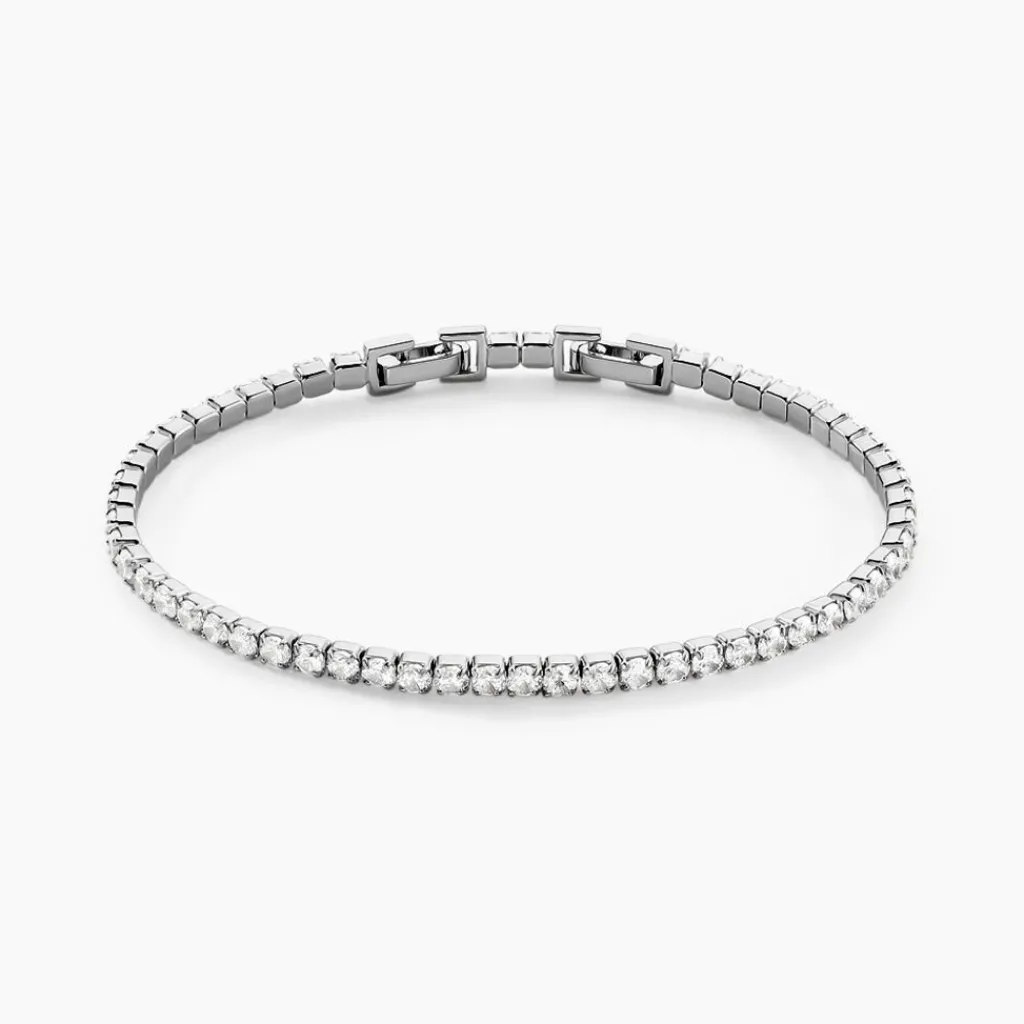 Histoire d'Or Bracelet Lou-anne Argent Blanc Oxyde De Zirconium Blanc argent blanc oxyde zirconium Clearance