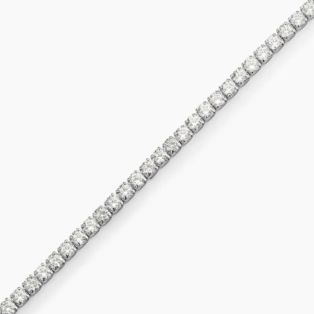 Histoire d'Or Bracelet Lou-anne Argent Blanc Oxyde De Zirconium Blanc argent blanc oxyde zirconium Clearance