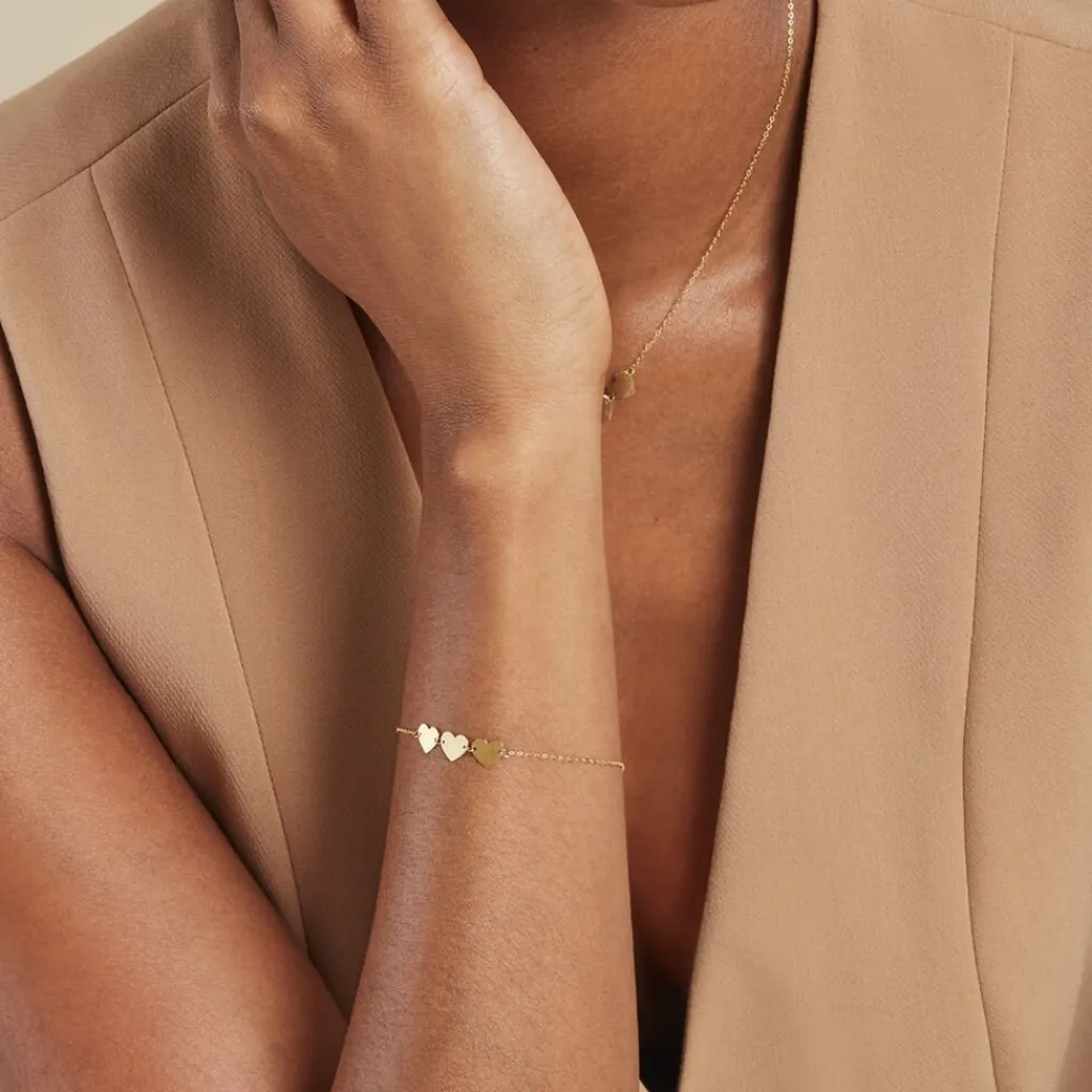 Histoire d'Or Bracelet Lova Or Jaune Discount