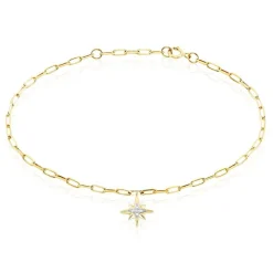 Histoire d'Or Bracelet Loved One Or Jaune Diamant New