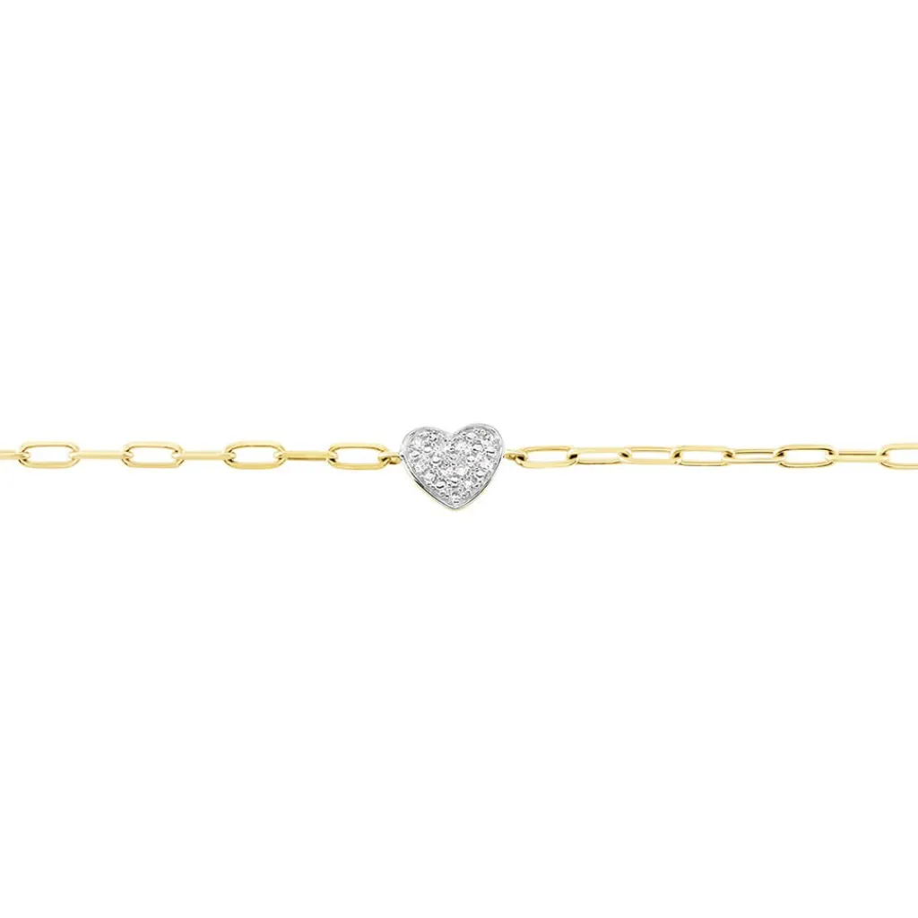 Histoire d'Or Bracelet Loved One Or Jaune Diamant Online