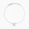 Histoire d'Or Bracelet Lucianna Argent Blanc Oxyde De Zirconium