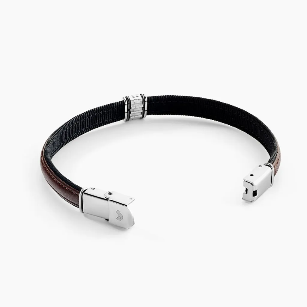 JOURDAN Bracelet Luciene Or Acier Bicolore Hot
