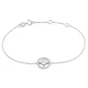 Histoire d'Or Bracelet Lucyna Or Blanc Oxyde De Zirconium Hot