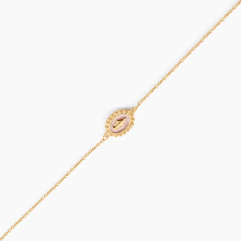 Histoire d'Or Bracelet Lueur Coloree Or Jaune Best