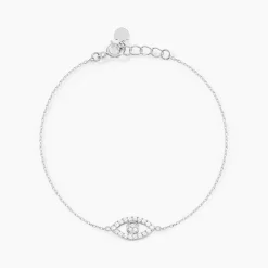 Histoire d'Or Bracelet Léva Argent Blanc Oxyde De Zirconium