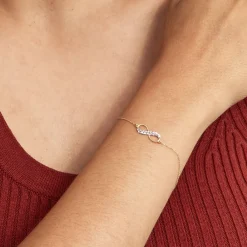 Histoire d'Or Bracelet Lyana Infini Diamante Or Jaune Best