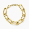 Histoire d'Or Bracelet Lyre Acier Jaune Outlet
