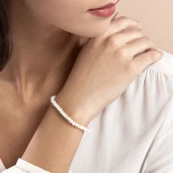 Histoire d'Or Bracelet Macy Or Jaune Perle De Culture Outlet