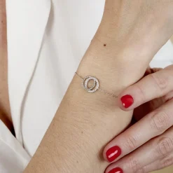 Histoire d'Or Bracelet Magou Argent Blanc Oxyde De Zirconium Hot