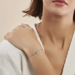 Histoire d'Or Bracelet Mahee Argent Blanc Online