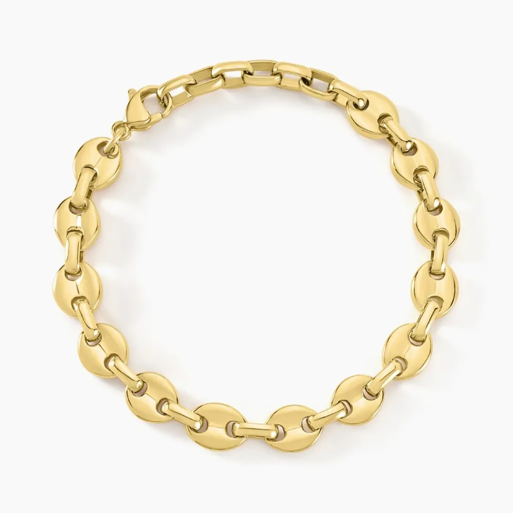 Histoire d'Or Bracelet Maille Cadia acier doré Online