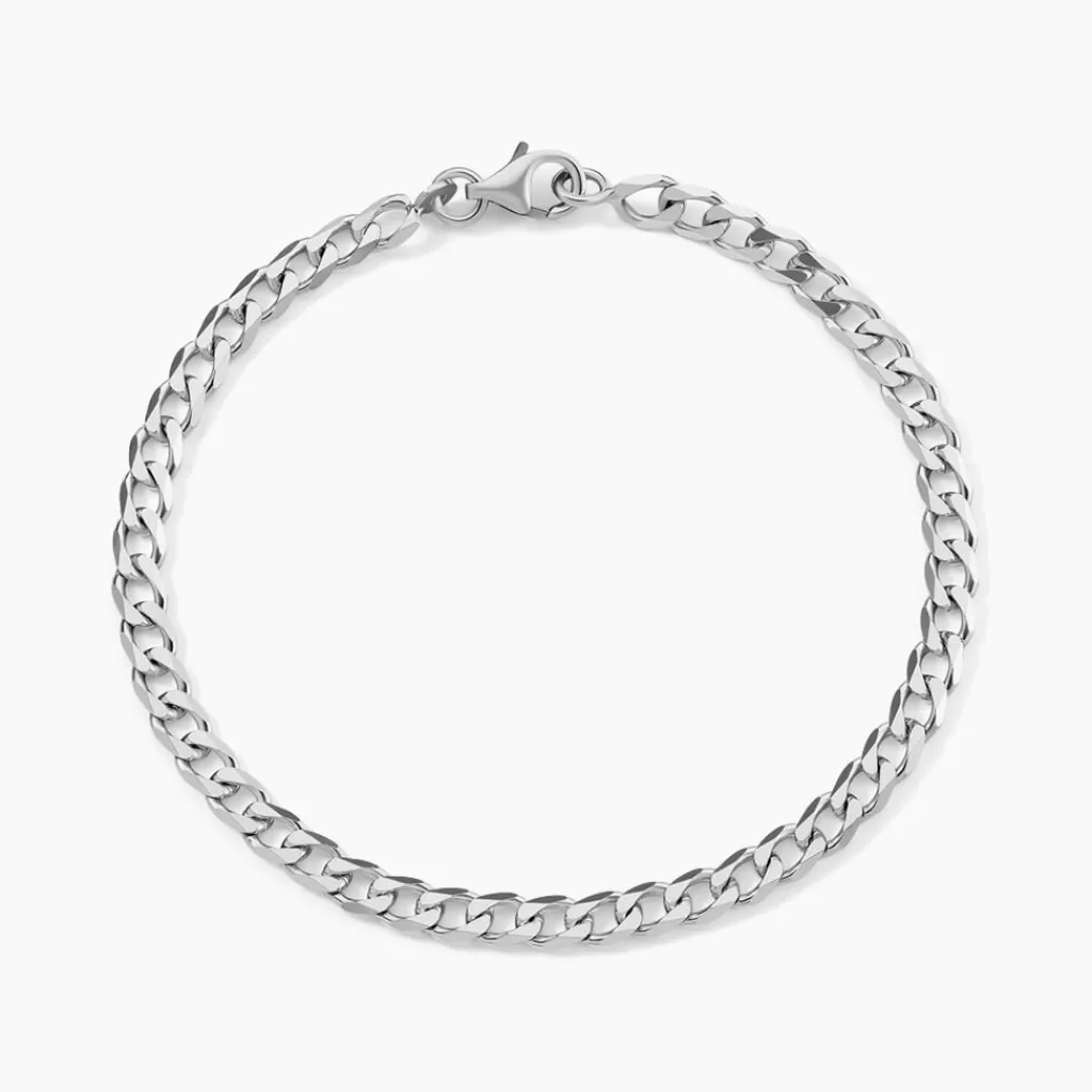 Histoire d'Or Bracelet Maille Argent Casper Sale