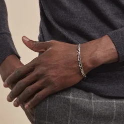 Histoire d'Or Bracelet Maille Argent Nazima Discount