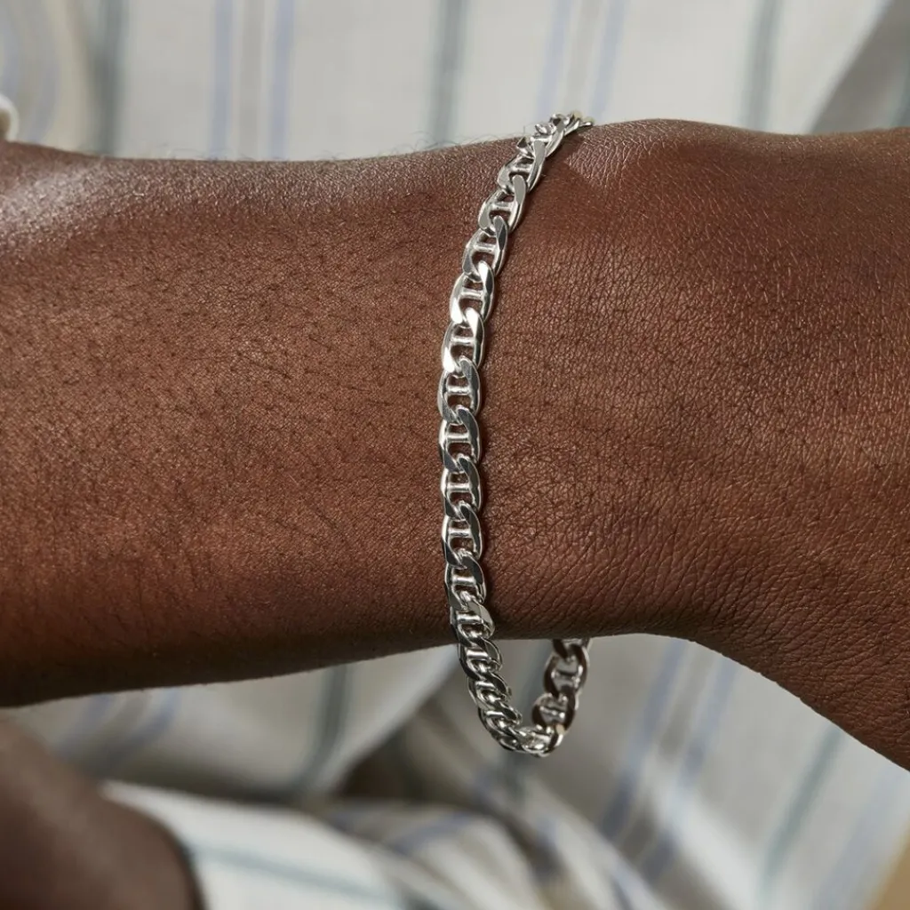 Histoire d'Or Bracelet Maille Argent Piato Discount