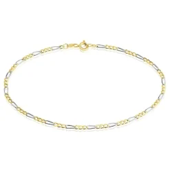 Histoire d'Or Bracelet Maille Cameo Or Bicolore Outlet