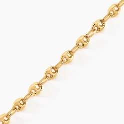 Histoire d'Or Bracelet Maille Dami Maille Grain De Café or jaune Online