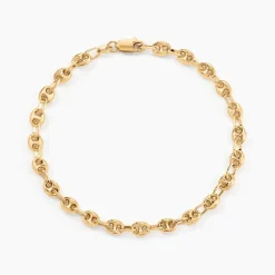 Histoire d'Or Bracelet Maille Dami or jaune Sale