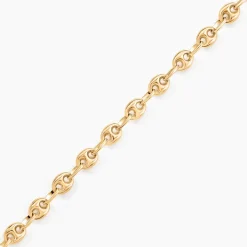 Histoire d'Or Bracelet Maille Dami or jaune Sale