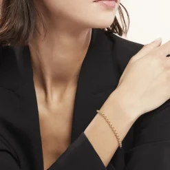 Histoire d'Or Bracelet Maille Or Jaune Jodie Sale
