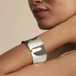 Histoire d'Or Bracelet Manchette Bento Acier Blanc Best