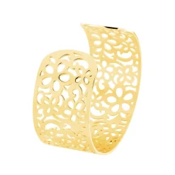 Histoire d'Or Bracelet Manchette Brenda Acier Jaune acier doré New