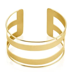 Histoire d'Or Bracelet Manchette Chita Acier Doré Hot