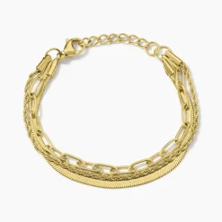 Histoire d'Or Bracelet Mandera Acier Jaune Clearance