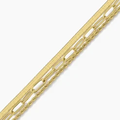 Histoire d'Or Bracelet Mandera Acier Jaune Clearance