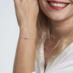 Histoire d'Or Bracelet Margane Or Jaune Diamant Hot