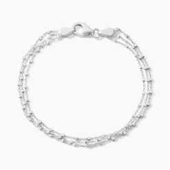 Histoire d'Or Bracelet Marie-armelle Argent Blanc Best