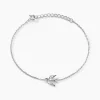 Histoire d'Or Bracelet Marilla Argent Blanc Oxyde De Zirconium Discount