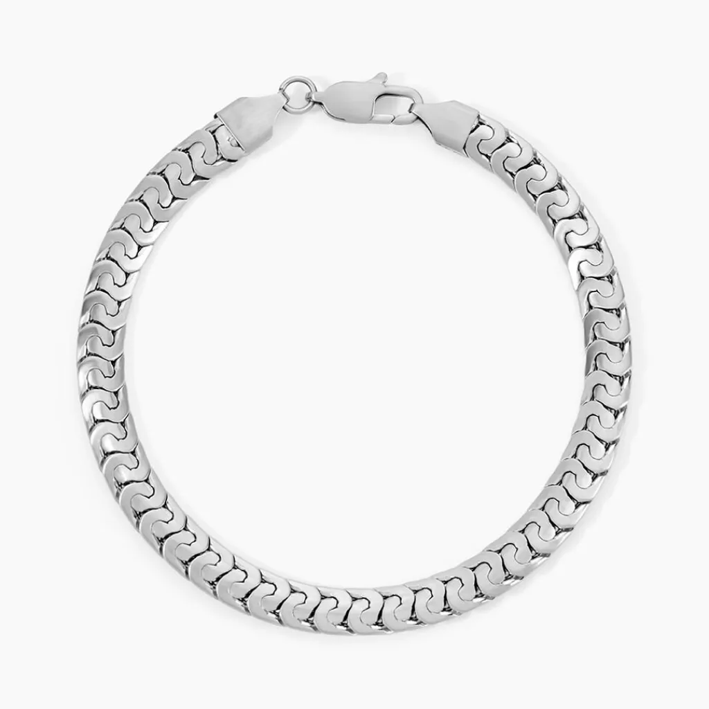 Histoire d'Or Bracelet Marin Acier Blanc Clearance