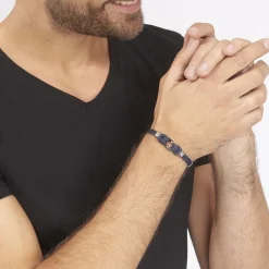 JOURDAN Bracelet Mariska Acier Bicolore Discount