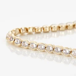 Histoire d'Or Bracelet Maryannick Plaqué Or Jaune Oxyde De Zirconium