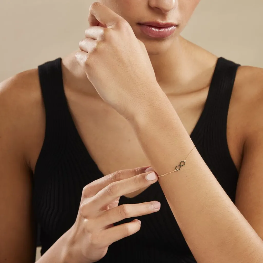 Histoire d'Or Bracelet Maryeme Infini Selectra or jaune New