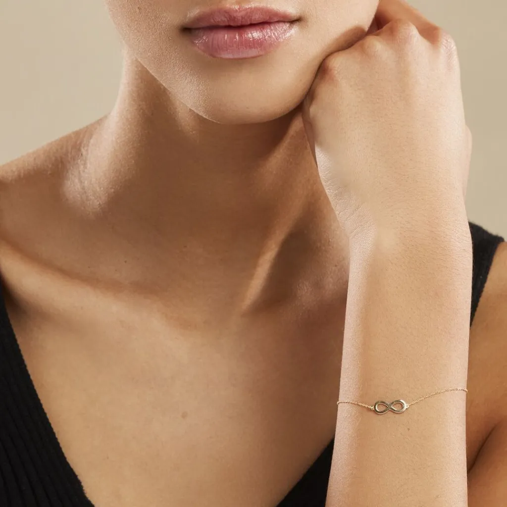 Histoire d'Or Bracelet Maryeme Infini Selectra or jaune New