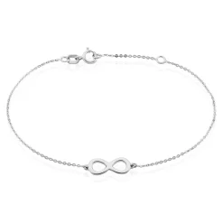Histoire d'Or Bracelet Maryeme Infini Selectra or blanc New