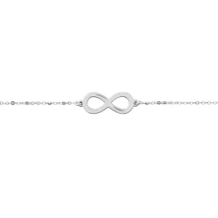 Histoire d'Or Bracelet Maryeme Infini Selectra or blanc New