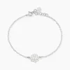 Histoire d'Or Bracelet Maylie Argent Blanc New
