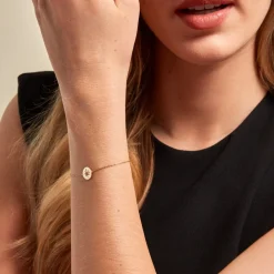 Histoire d'Or Bracelet Melchior or jaune rubis