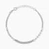 Histoire d'Or Bracelet Melodie Argent Blanc Hot