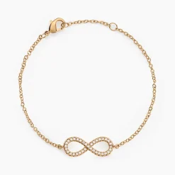 Histoire d'Or Bracelet Merane Plaqué Or Jaune Oxyde De Zirconium Discount