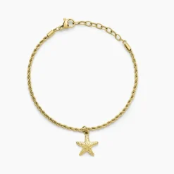 Histoire d'Or Bracelet Mermaid Acier Jaune Hot