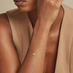 Histoire d'Or Bracelet Mi Or Jaune Oxyde De Zirconium Best