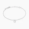 Histoire d'Or Bracelet Mikaelle Argent Blanc Hot